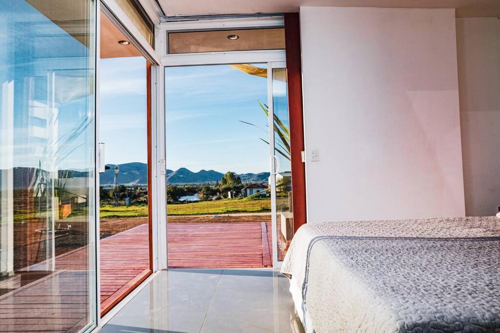 Вилла Cabana El Alamo Con Jacuzzi Валье-де-Гуадалупе Экстерьер фото