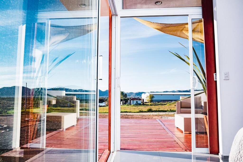 Вилла Cabana El Alamo Con Jacuzzi Валье-де-Гуадалупе Экстерьер фото