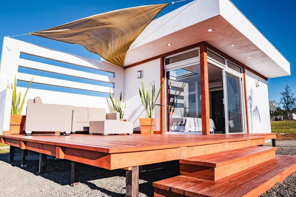 Вилла Cabana El Alamo Con Jacuzzi Валье-де-Гуадалупе Экстерьер фото