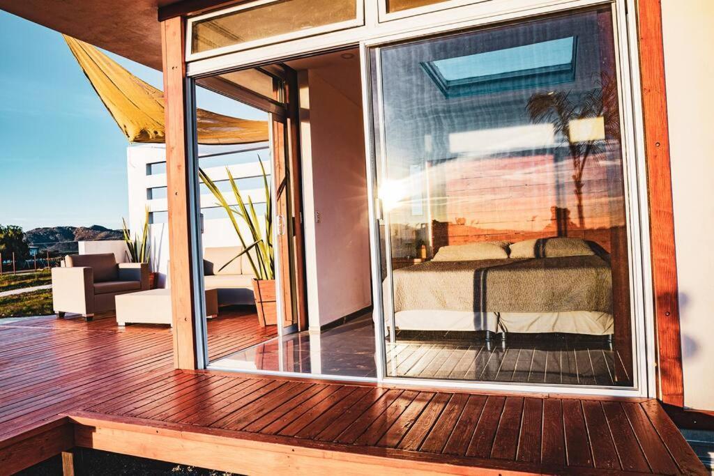 Вилла Cabana El Alamo Con Jacuzzi Валье-де-Гуадалупе Экстерьер фото