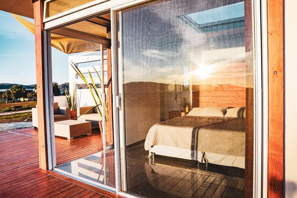 Вилла Cabana El Alamo Con Jacuzzi Валье-де-Гуадалупе Экстерьер фото