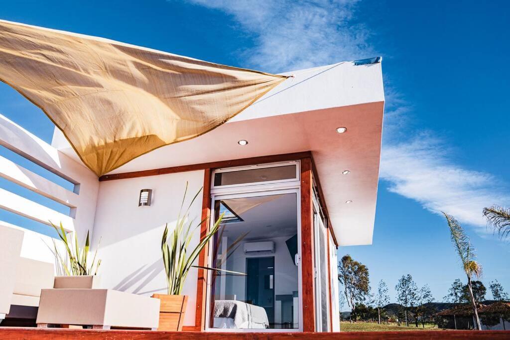 Вилла Cabana El Alamo Con Jacuzzi Валье-де-Гуадалупе Экстерьер фото