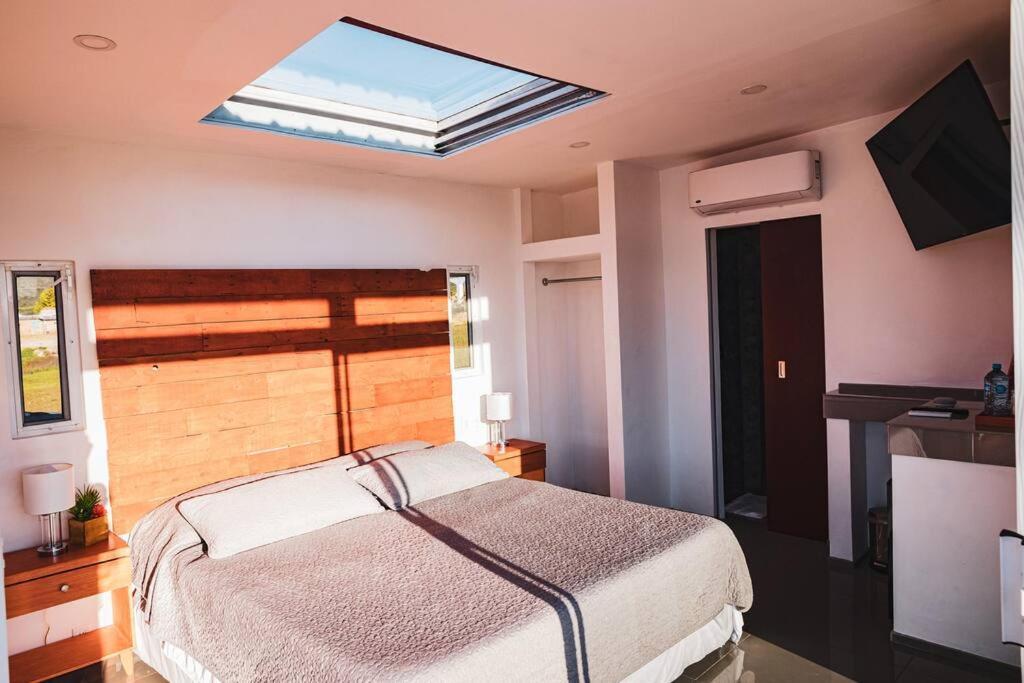 Вилла Cabana El Alamo Con Jacuzzi Валье-де-Гуадалупе Экстерьер фото