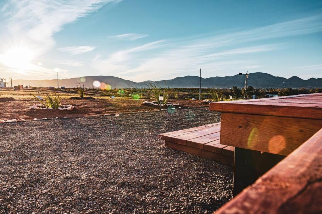 Вилла Cabana El Alamo Con Jacuzzi Валье-де-Гуадалупе Экстерьер фото